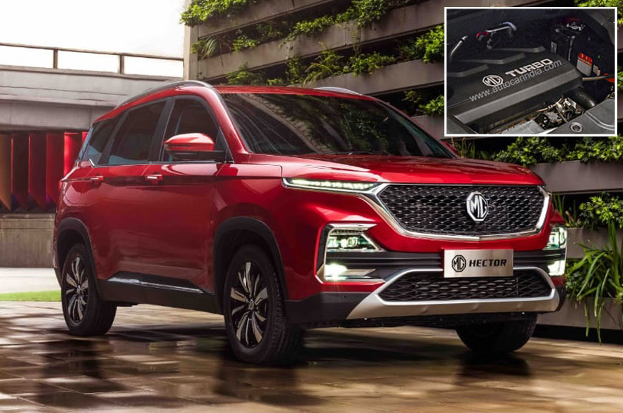 MG Hector petrol, diesel and hybrid engine-gearbox options and ...