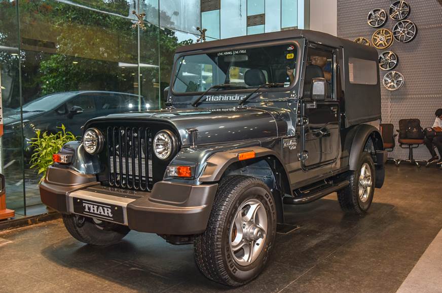 Limited-edition Mahindra Thar 700 arrives at dealers ...