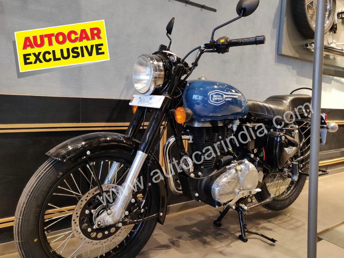 Exclusive New Royal Enfield Bullet 350 X Spied Undisguised Before