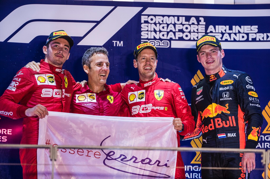 2019 Singapore GP: Vettel celebrates first win in over a year - Image 2