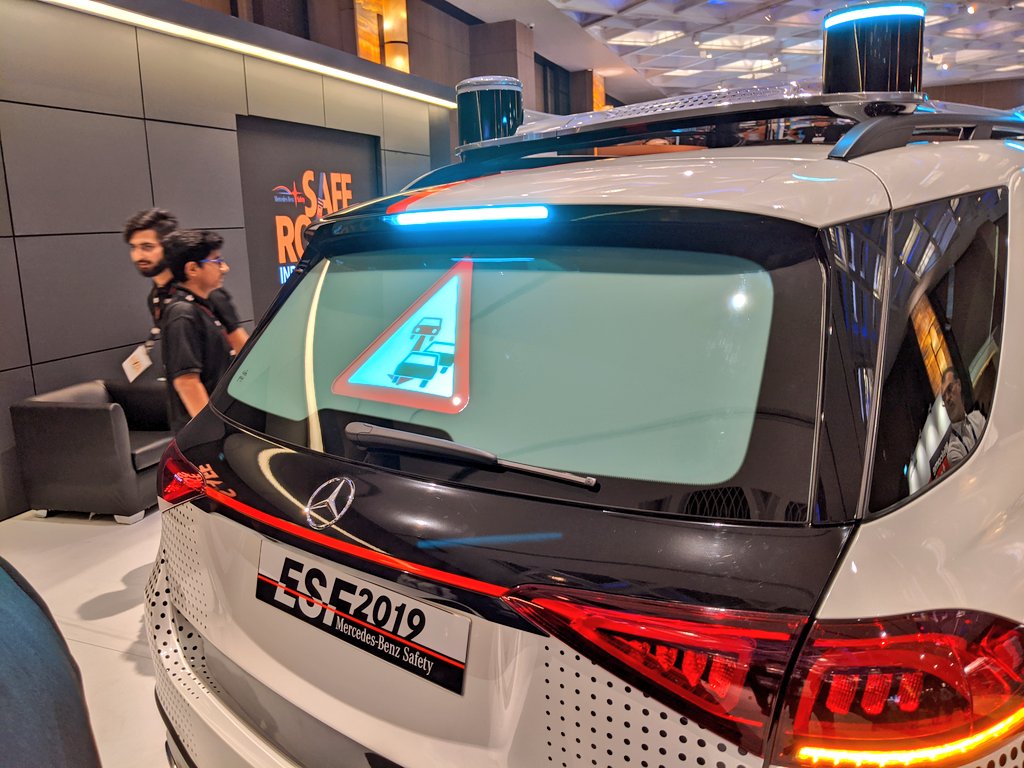 2019 Mercedes-Benz ESF safety vehicle showcased in India - Image 3