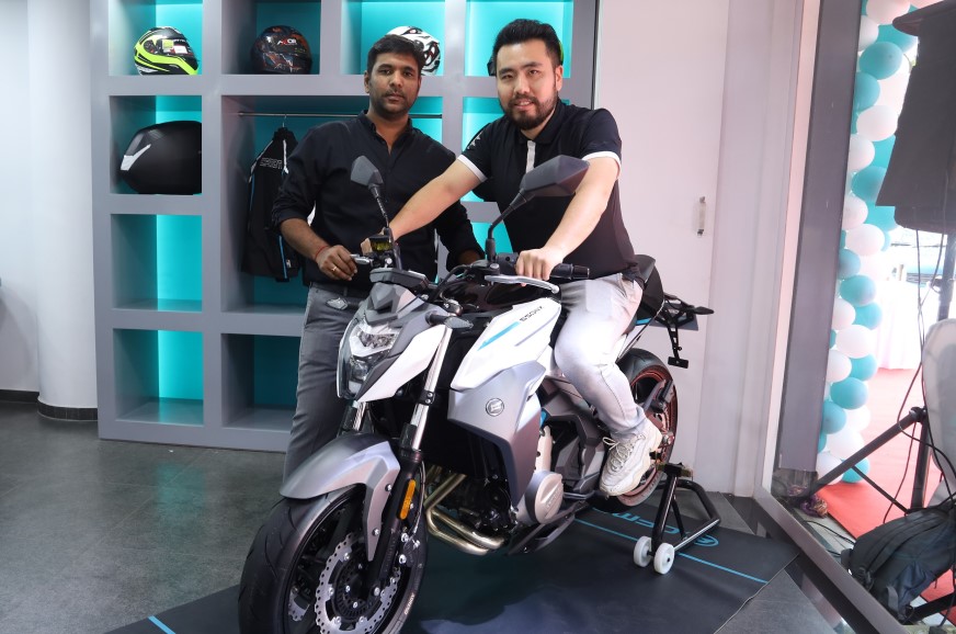 Cfmoto Opens First Showroom In India In Thane Near Mumbai Autocar India