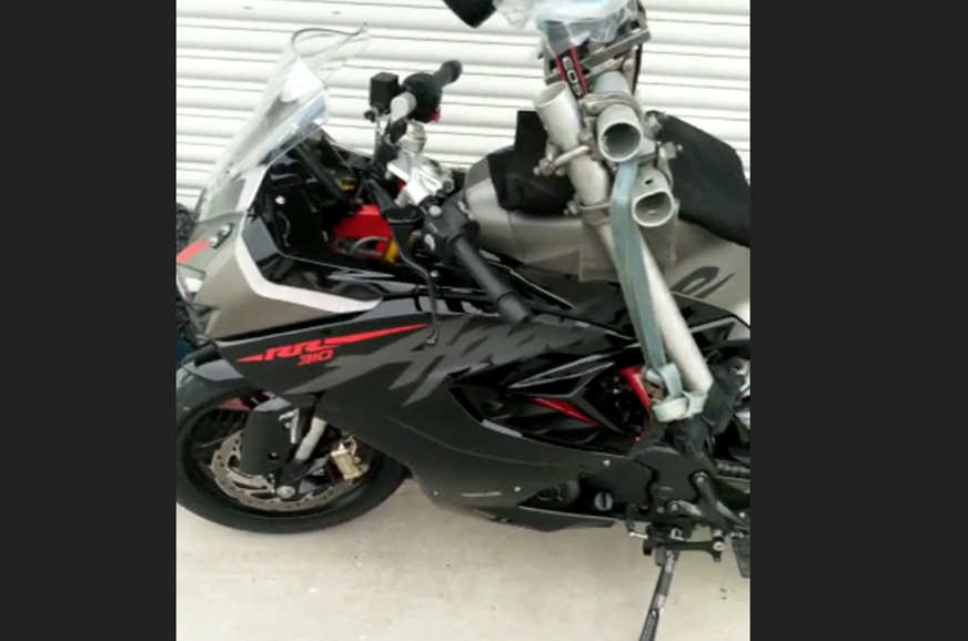 2020 Bs6 Tvs Apache Rr 310 Spied Gets New Colour Scheme And