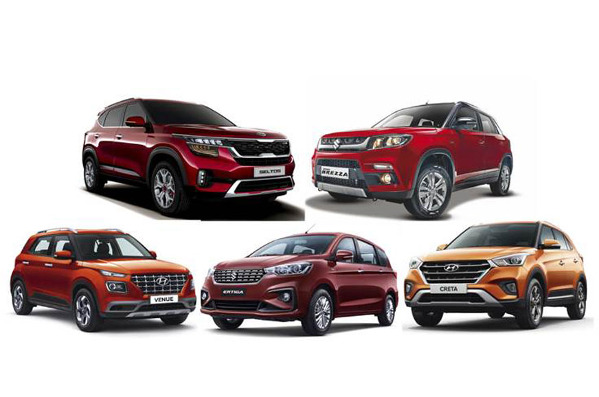 Best selling SUVs, MPVs in November 2019