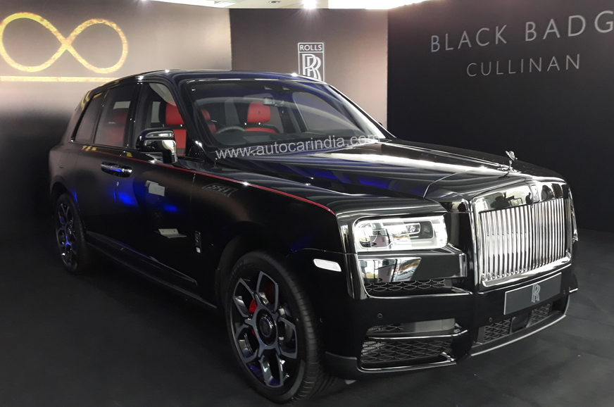 RollsRoyce Cullinan Black Badge price in India starts at Rs 8.20 crore