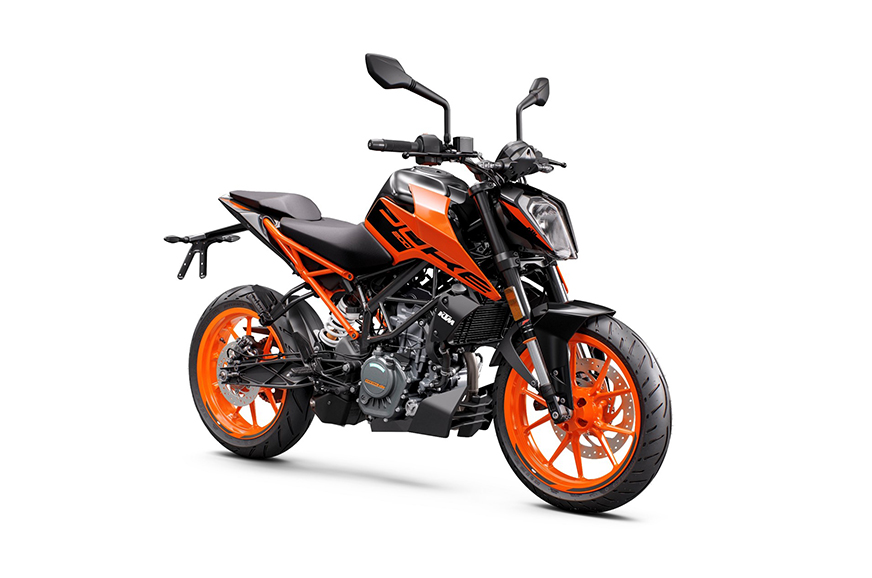 BS6-ready KTM 200 Duke launched with a Rs 1.73 lakh price ...