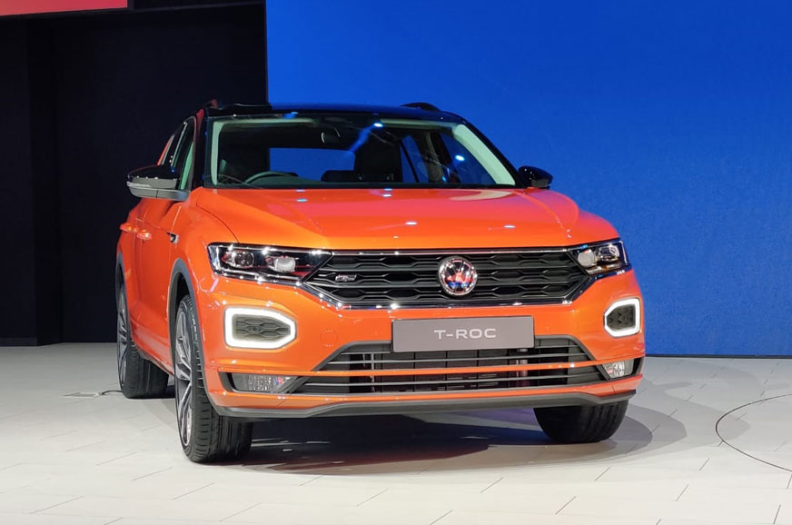 Distinctive Volkswagen T-Roc SUV gets Auto Expo showing before mid-2020 ...