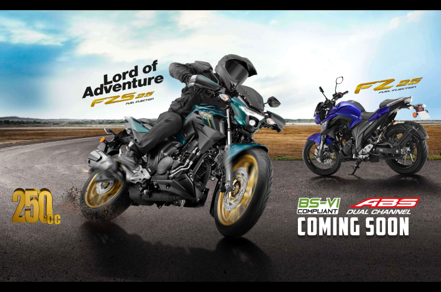 Yamaha teases launch of 2020 BS6 FZ 25 FZS 25 motorcycles