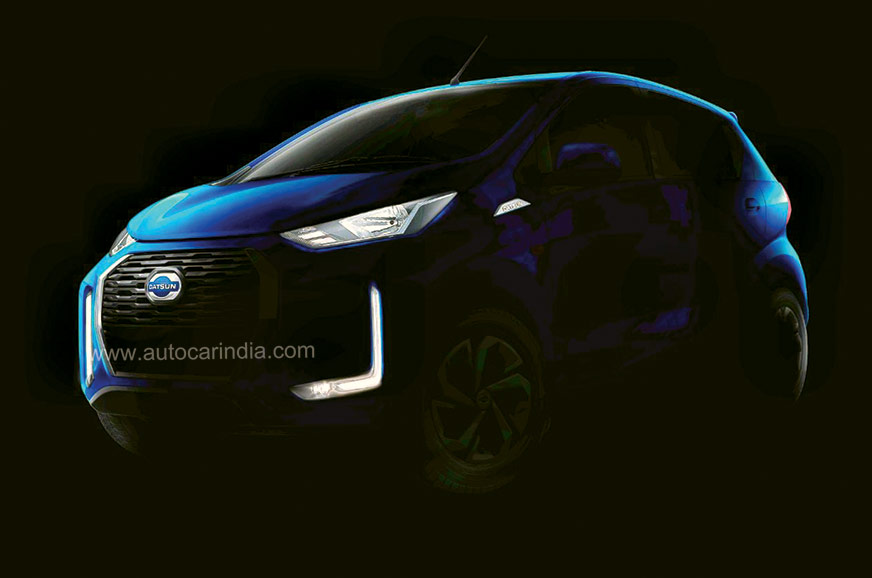 Datsun Redigo facelift teaser reveals design changes - Image 1