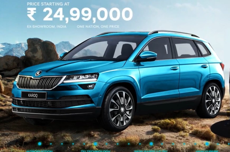 Skoda Karoq Launched In India For Rs 24 99 Lakh Autocar India