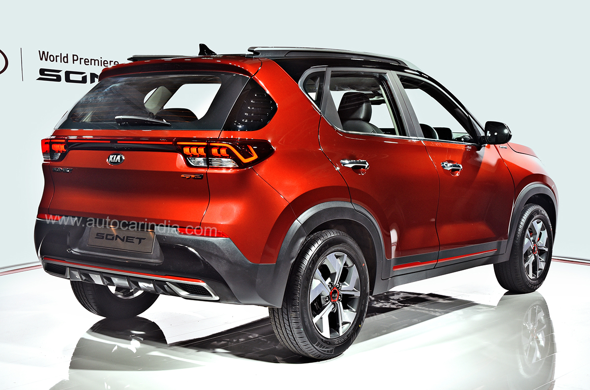 Kia Sonet Back View