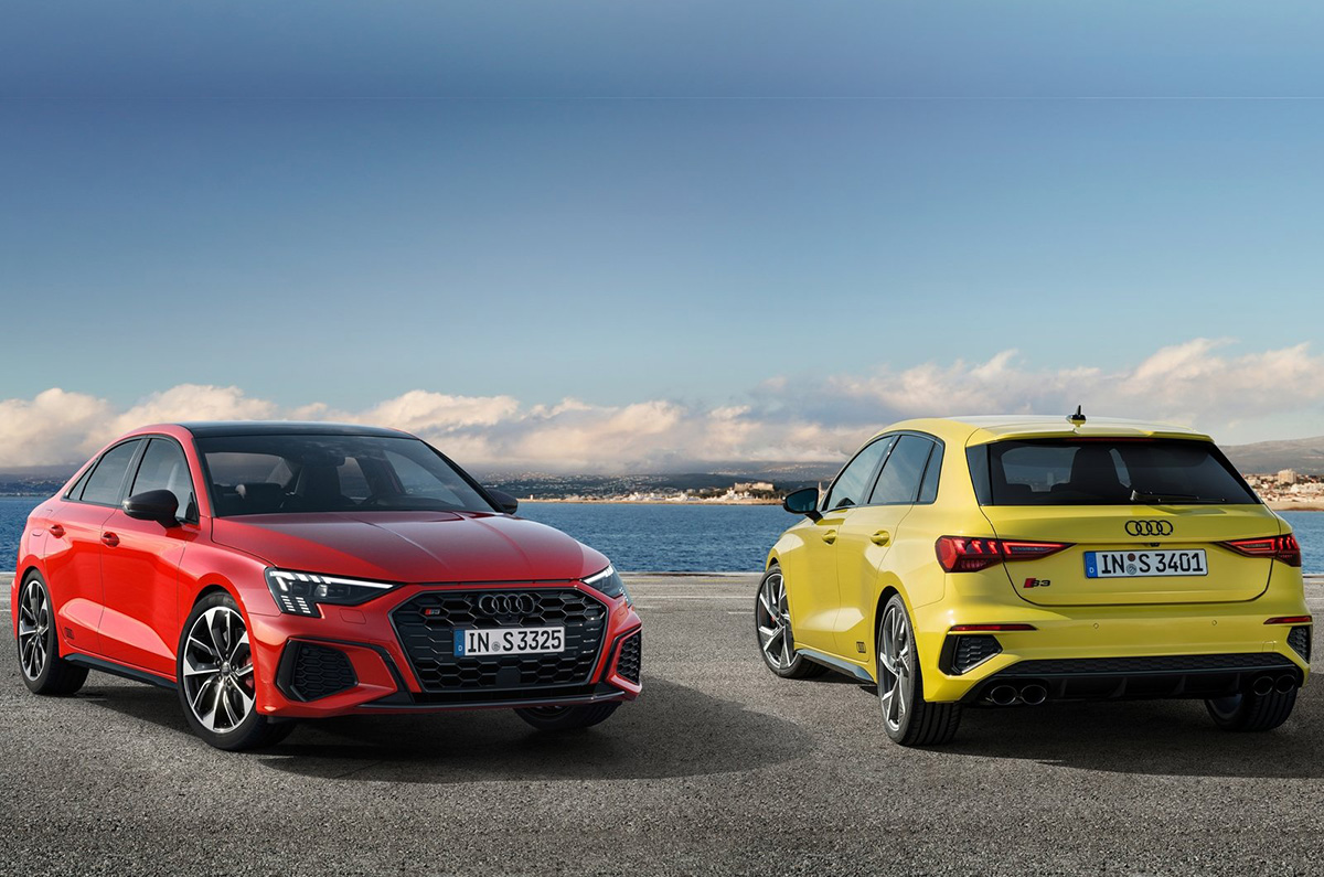 Audi S3 Sportback and sedan