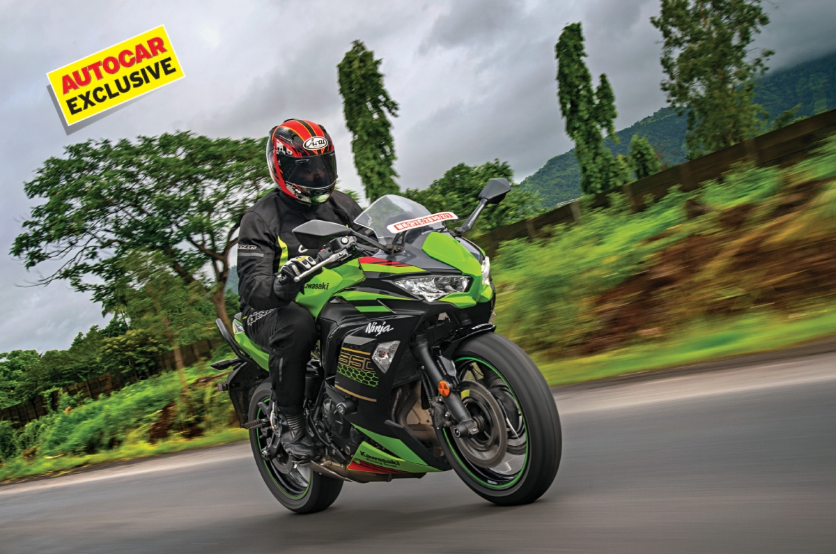 infrastruktur ale affjedring 2020 Kawasaki Ninja 650 review, test ride | Autocar India