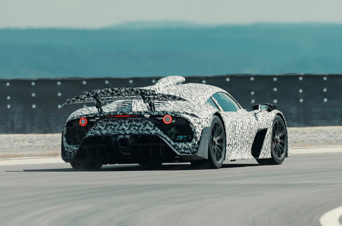 New Mercedes Amg One Hypercar Starts Dynamic Testing Autocar India