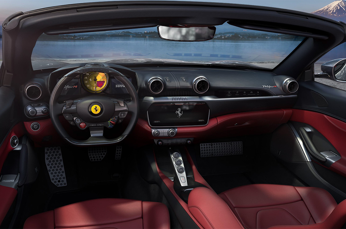 Ferrari Portofino M interior