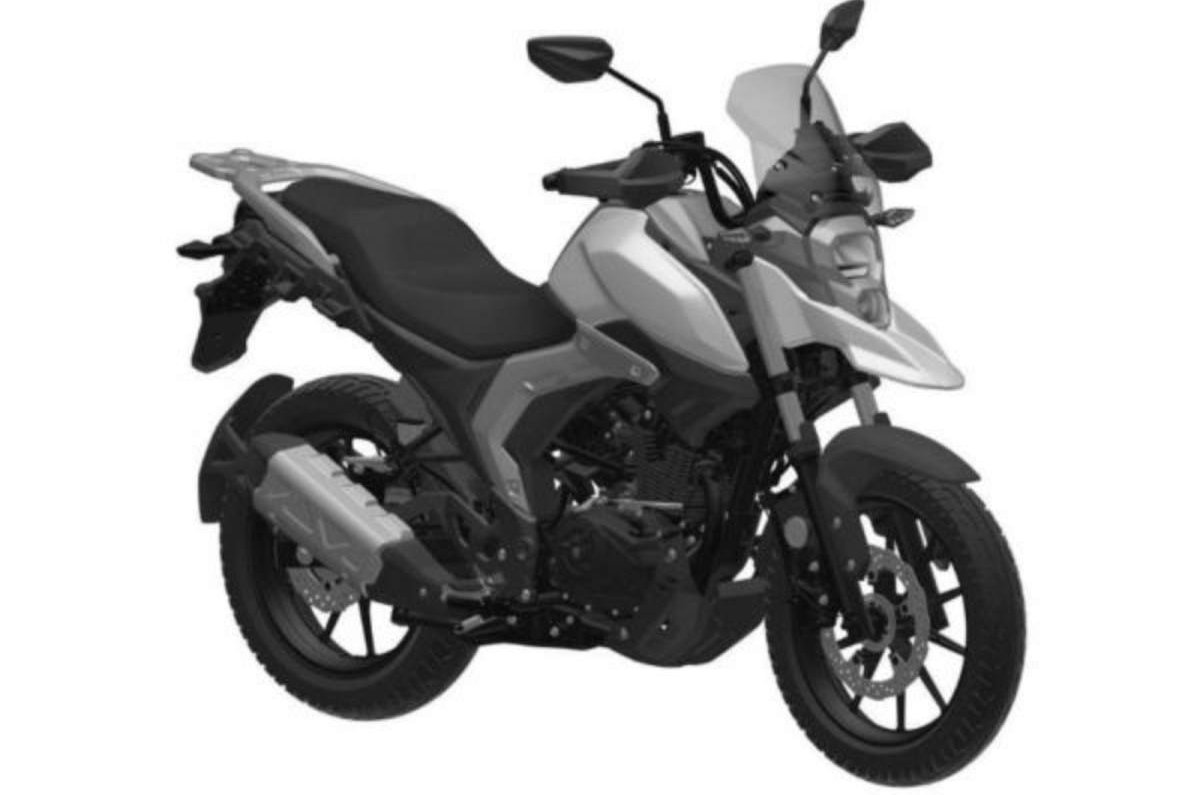Suzuki V-Strom 160 patent image leaked - Image 2