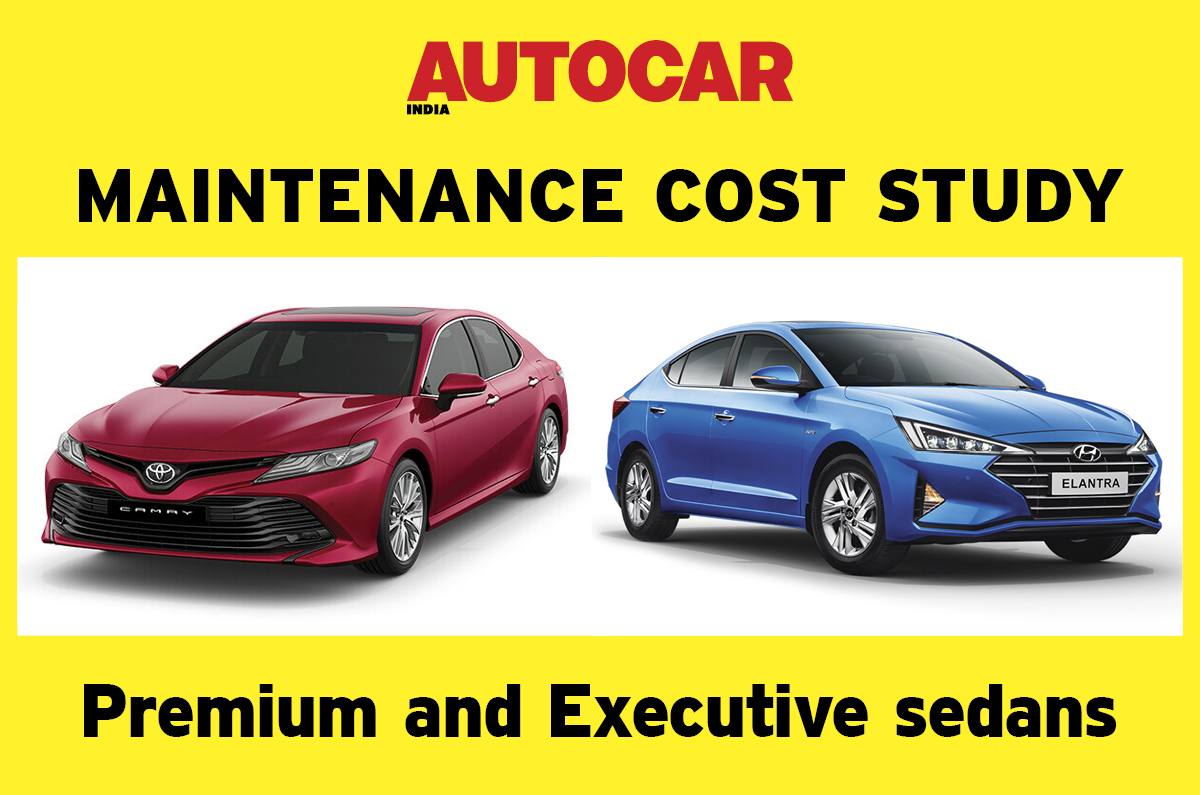 Premium and Executive Sedan Maintenance Cost Comparison