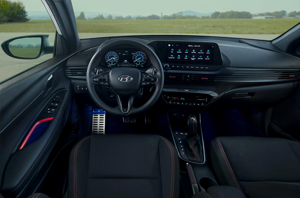 New Hyundai i20 N Line interior 