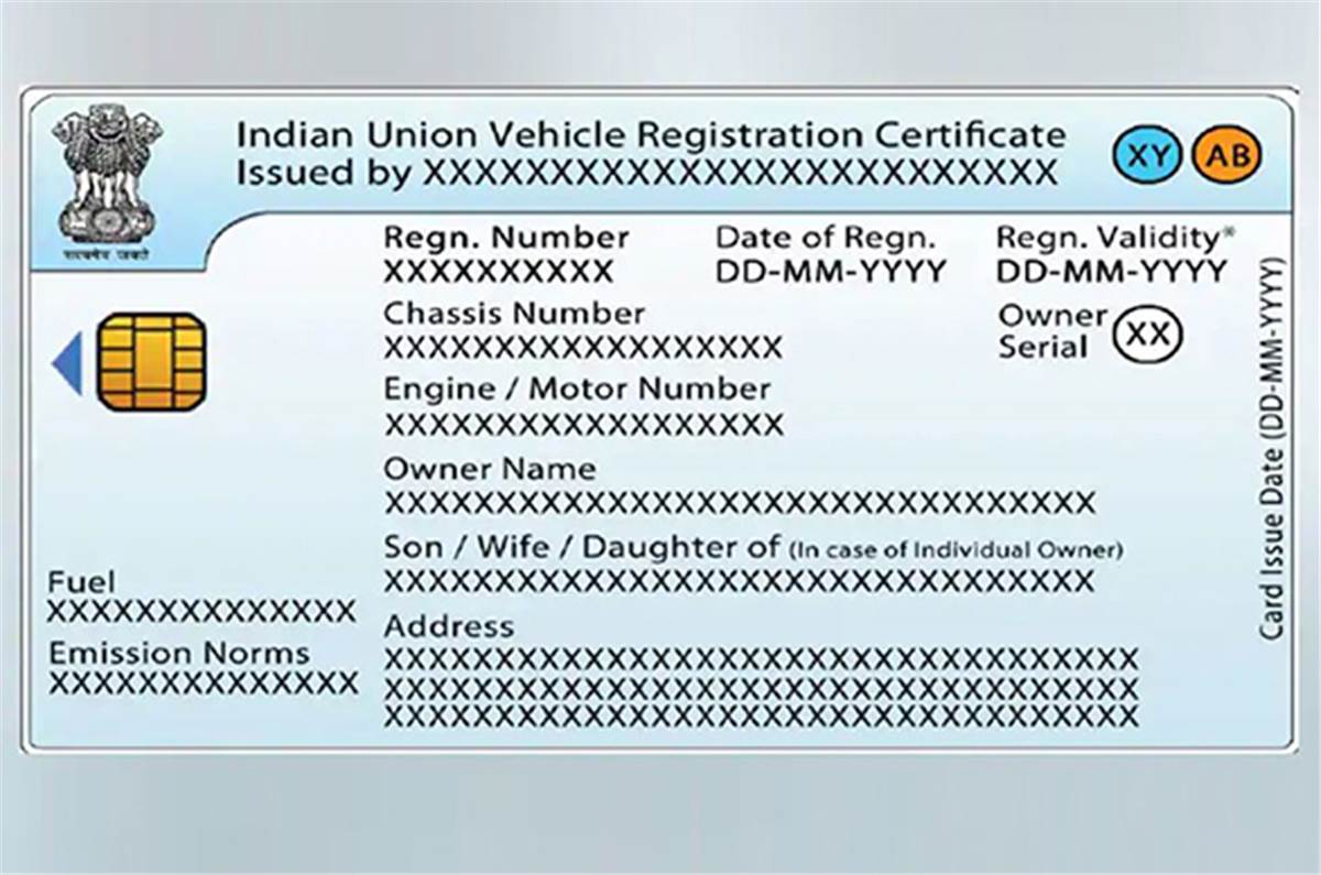 Amendments to the Central Motor Vehicle Rules in effect from 1 October