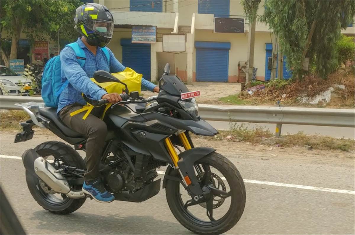 bmw gs 310 yellow