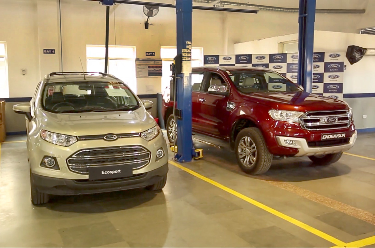 Ford India service workshop