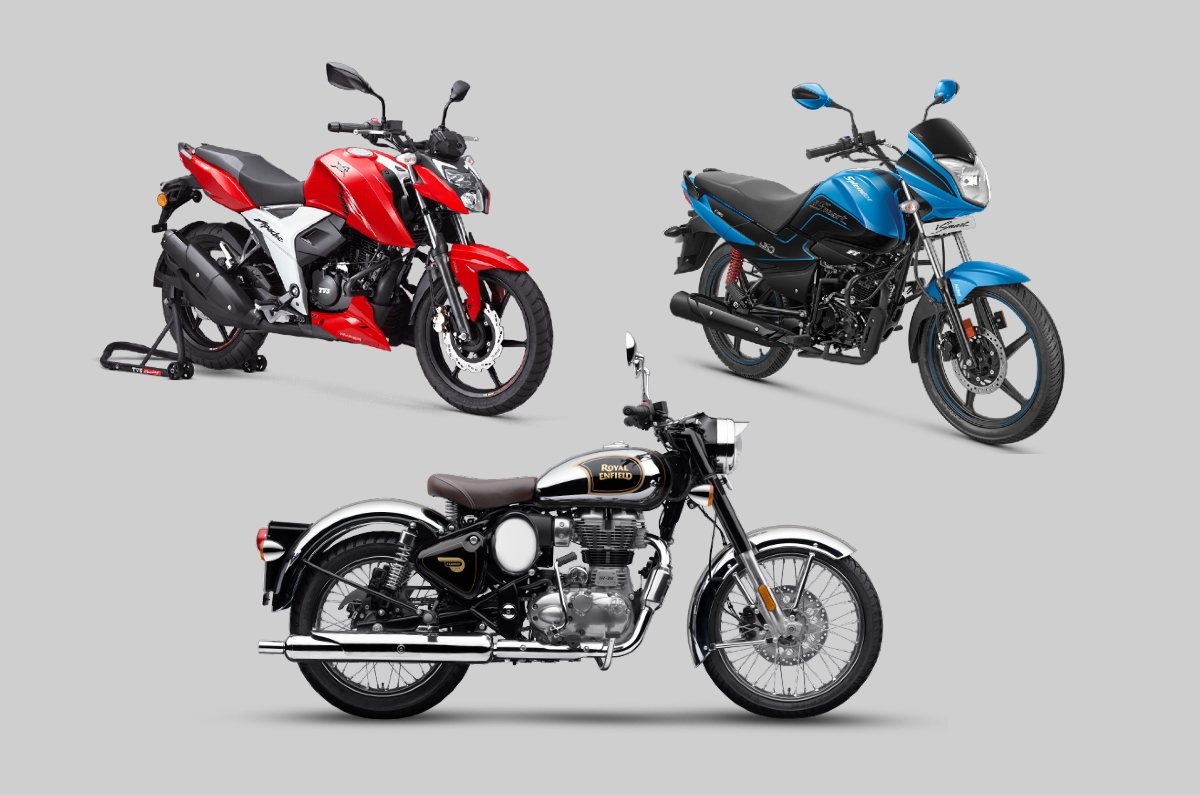 These are the 10 best selling motorcycles in the month of October