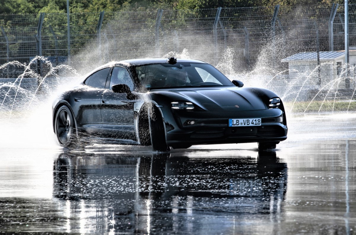 Porsche Taycan sets Guinness World Record for longest electric car