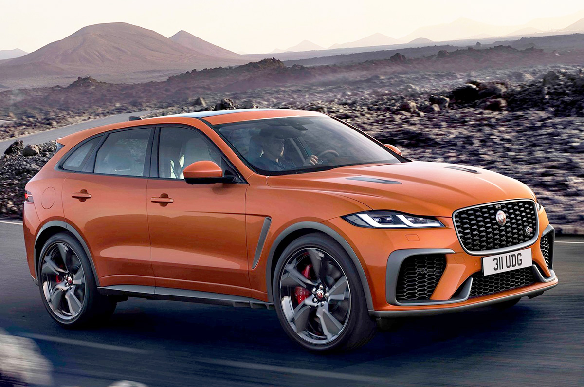 New Gen Jaguar F Pace Svr Gets A Makeover And Performance Boost Autocar India
