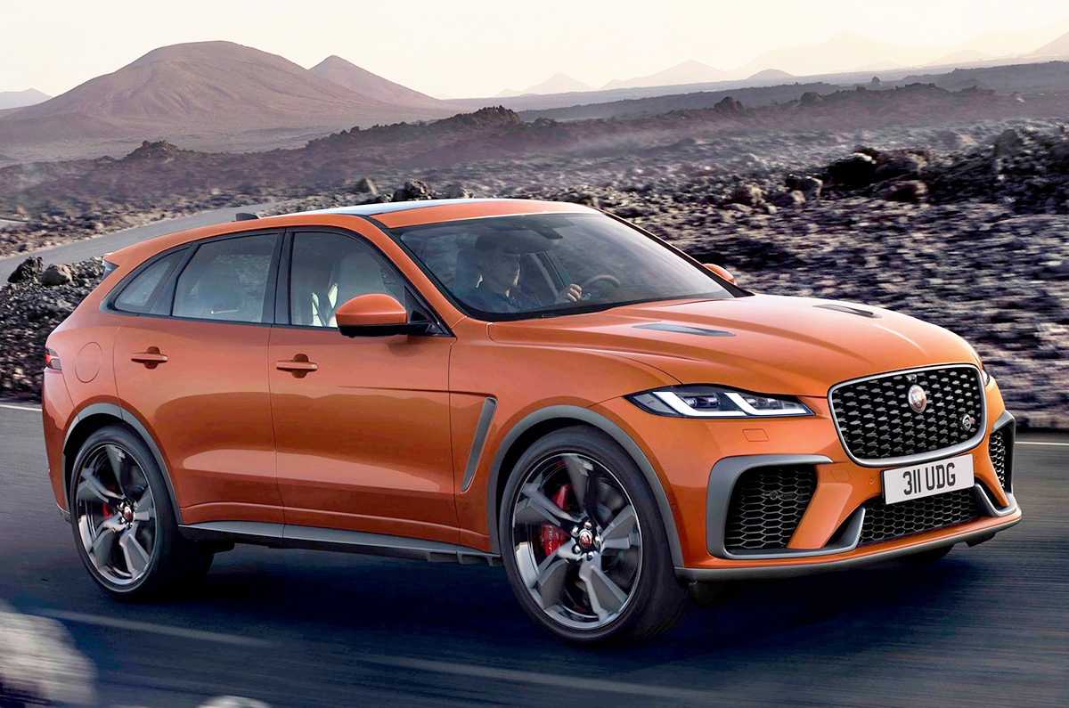 2021 Jaguar F Pace SVR gets a makeover and performance boost