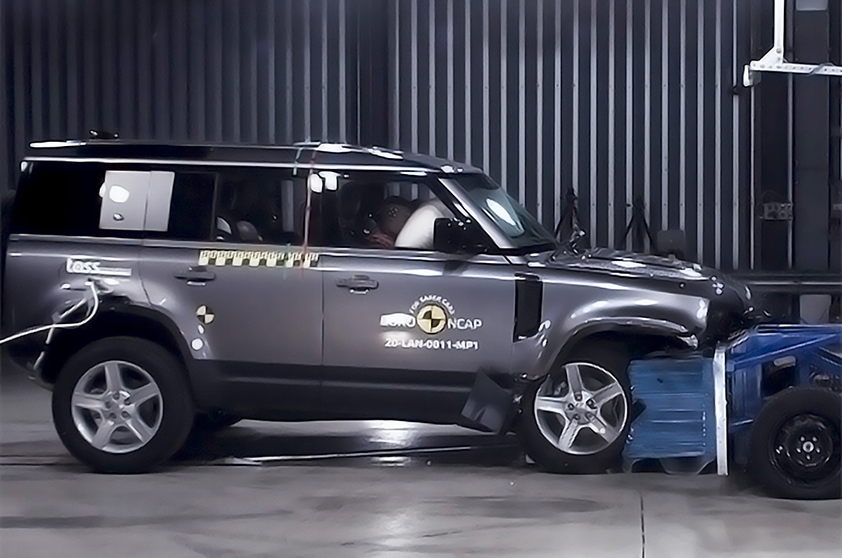 2020 Land Rover Defender receives 5 star Euro NCAP rating