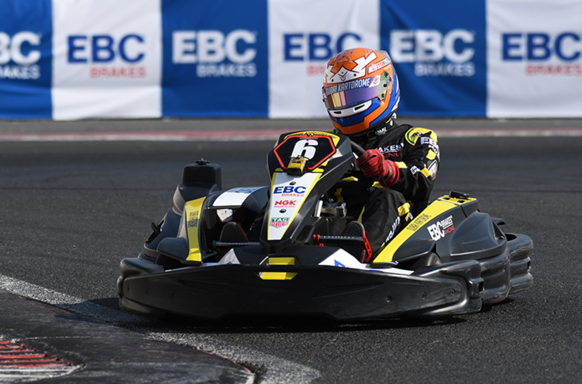 Indian team EBC Brakes wins 2020 Dubai Endurance Karting Nations Cup