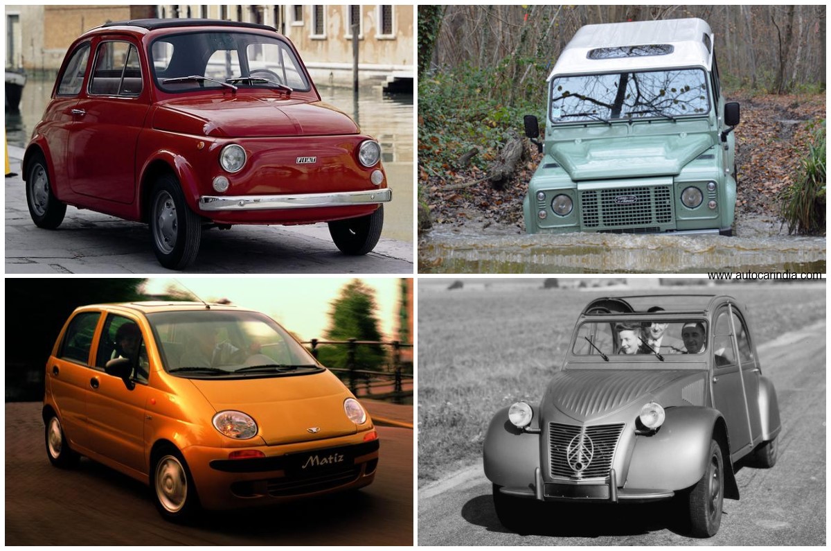 20 of the most mechanically simple cars made