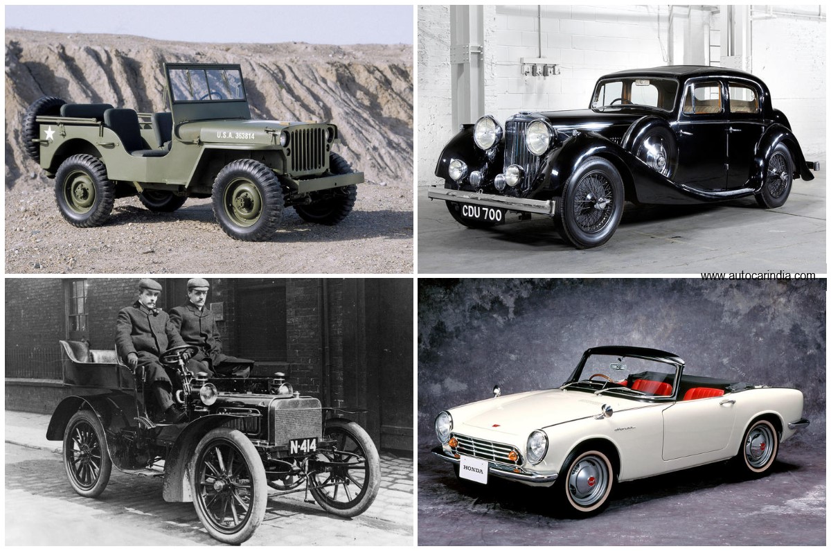 First ever cars made by some of the world's most popular carmakers ...