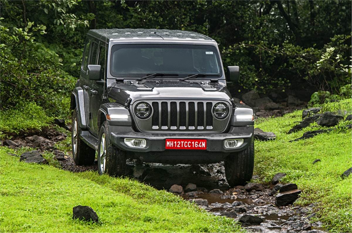 Wrangler best sale jeep india