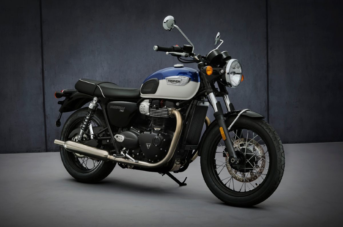 2021 Triumph Bonneville T100 showcased