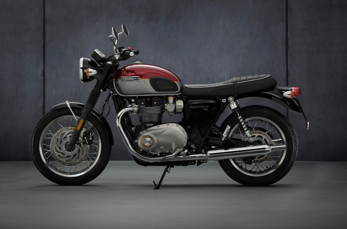 2021 Triumph Bonneville T120 showcased