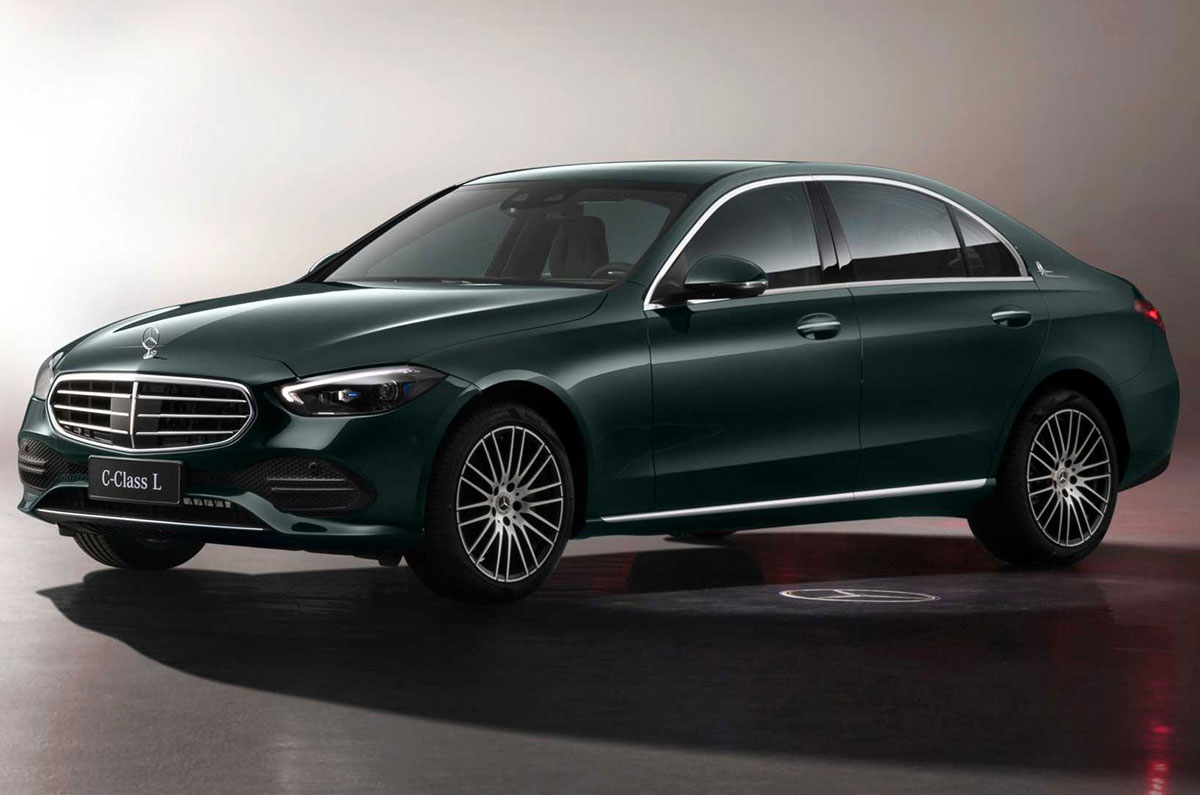 Mercedes Benz C Class with long wheelbase unveiled at Shanghai