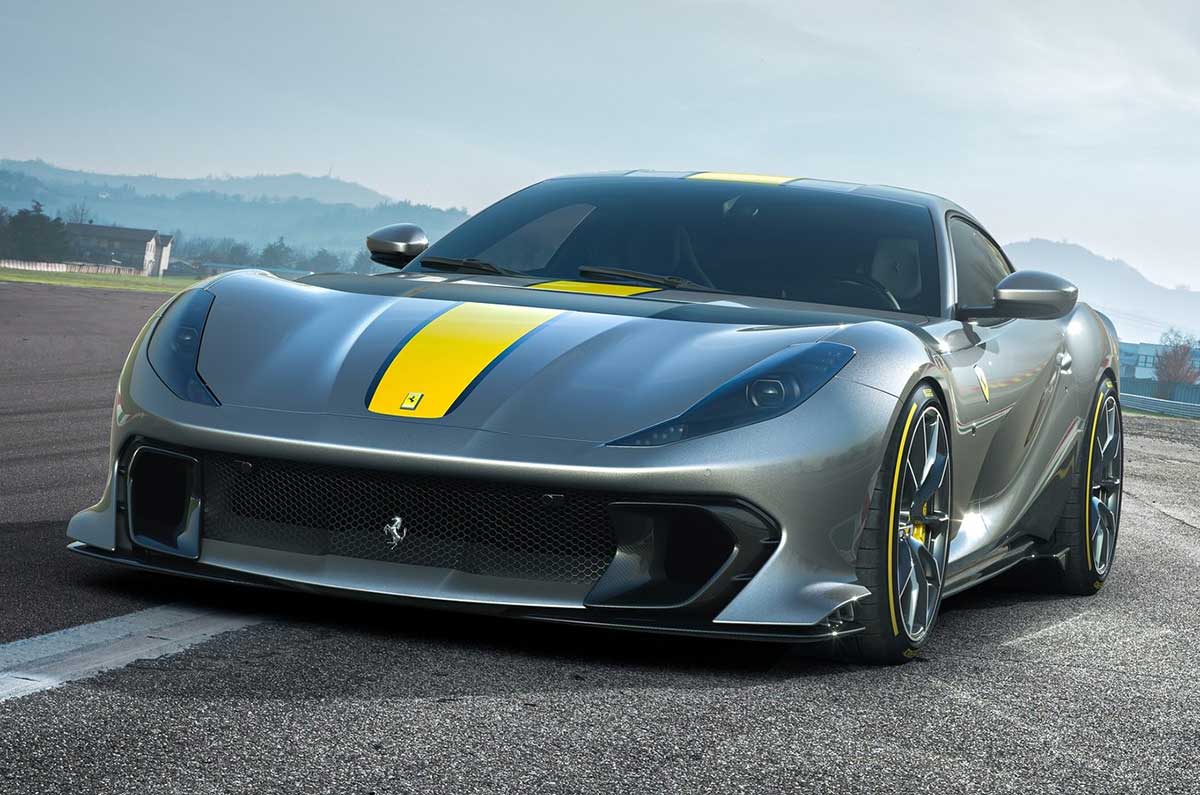 New Ferrari 812 Superfast based supercar showcased