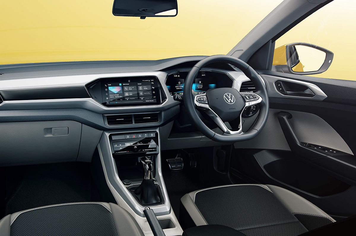 2021 Volkswagen Taigun interior render revealed - Autocar India