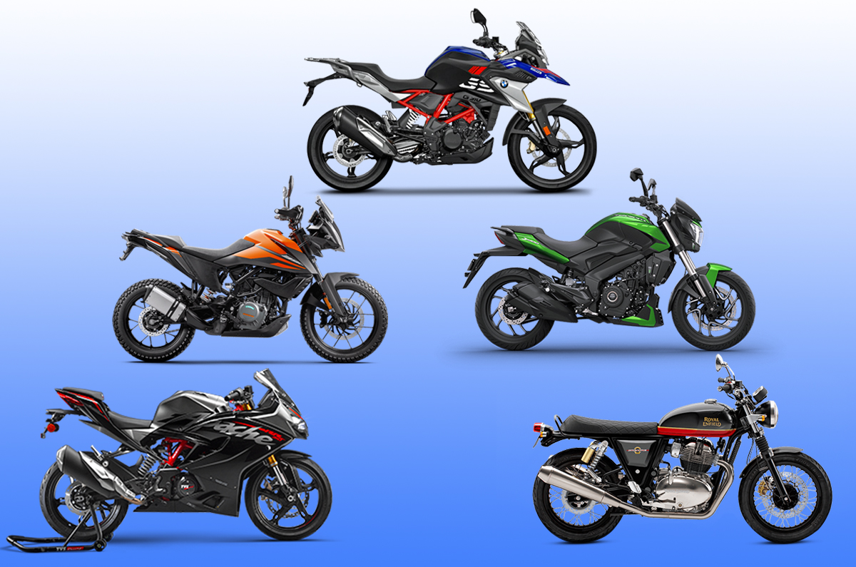 Top 5 bikes under Rs 4 lakh in India
