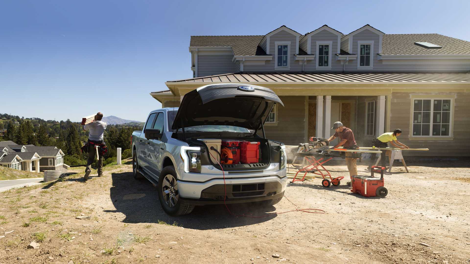 Ford F 150 Lightning Returns As An Electric Pickup Truck Autocar India