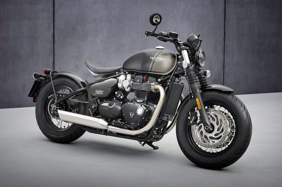 Triumph deals bobber bike