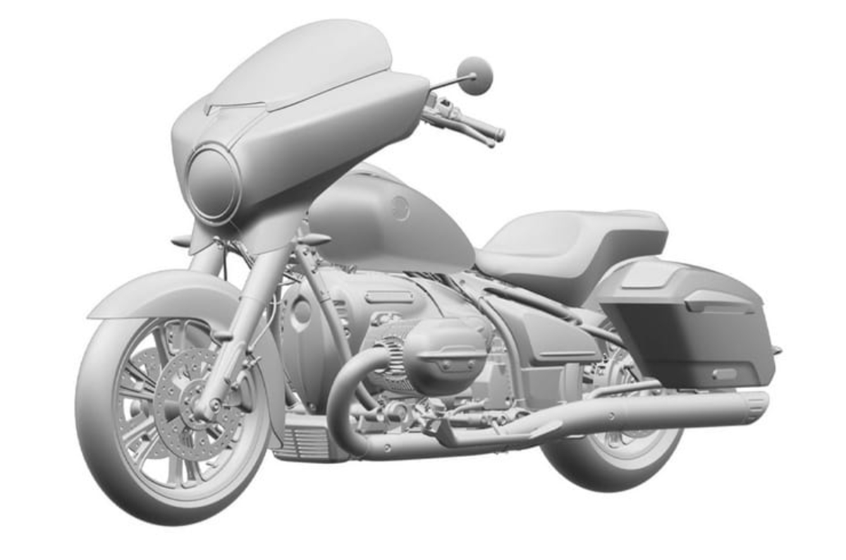 BMW R 18 B, R 18 Transcontinental on the way