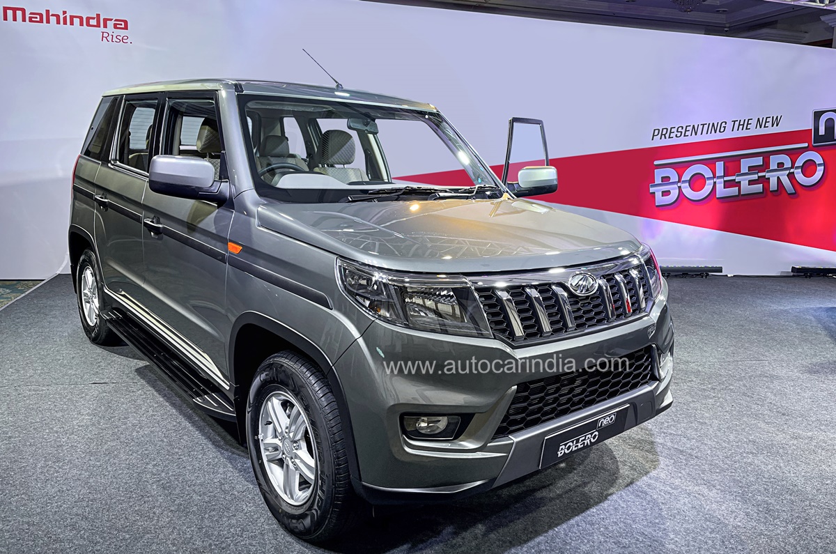 Mahindra Bolero Neo launched at Rs. 8.48 lakh