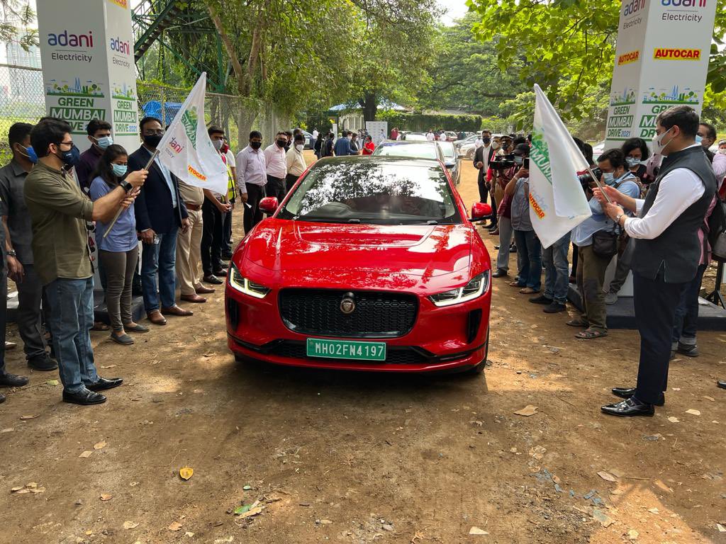 Biggest electric car, SUV rally held in Mumbai full report Autocar