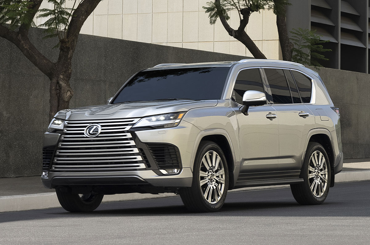 2022 Lexus LX flagship SUV revealed