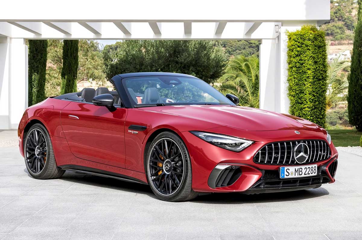 All-new Mercedes-AMG SL roadster revealed