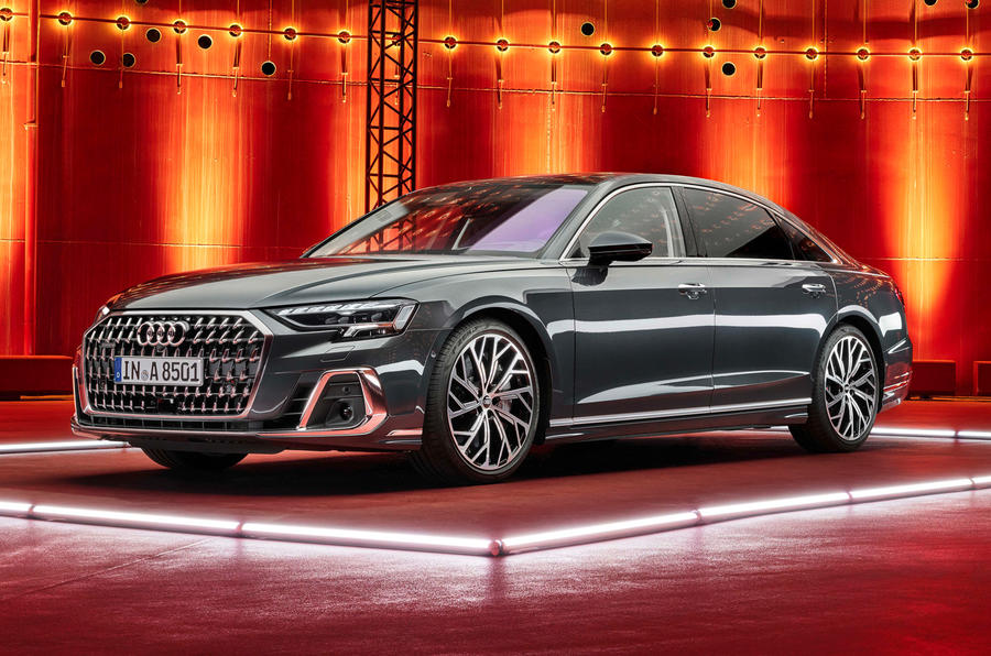 2022 Audi A8 Facelift Revealed With Wider Grille And Updated Lights