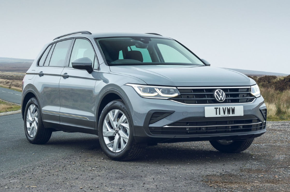 UK-spec Tiguan image used for representation only.