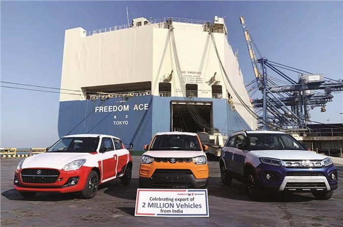 Indian auto exports grow 62 percent in April-Nov 2021